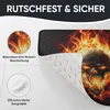 Sanilo Badematte Totenkopf in Flammen 53 x 53 cm Produktbild-Vorschau 5