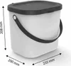 ROTHO Corbeille Albula 6 litres 23,5x20x20,8cm mistletoe Voir les images du produit 5