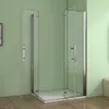 120X120cm Scharniertür Eckeinstieg NANO-GLAS Duschkabine Produktbild-Vorschau 3