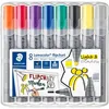STAEDTLER® 356 SWP8 Flipchartmarker Lumocolor 8St Box Voir les images du produit 10