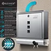 KESSER® Briefkasten Edelstahl mit Zeitungsfach inkl. 3x Produktbild-Vorschau 2