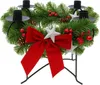 Metallkerzenständer - Weihnachten - schwarz - ca. 25cm hoch Produktbild-Vorschau 2