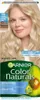 A box of Garnier Color Naturals hair dye, featuring a model with blonde hair. Podgląd zdjęcia produktu