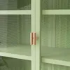 70cm Wandschrank Glas Doppeltür Modern Grün Geflochten Produktbild-Vorschau 10