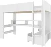 Podkrovná posteľ Sweiko, 90x200cm, herná posteľ s písacím Náhľad obrázku produktu 10