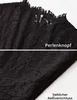 MEROKEETY Damen-Cocktailkleid, ärmellos, mit Spitze, Produktbild-Vorschau 5