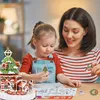 4pcs Puzzles 3D Noël Mignon Modèle papier Hiver Puzzle Voir les images du produit 5