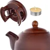 KADAX Théière 1L avec réchaud Set, Cafetière en porcelaine Voir les images du produit 8