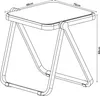 Beistelltisch 'Alerhavn' Laptoptisch klappbar 70 x 49 x 68 Produktbild-Vorschau 5