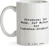 Mr. & Mrs. Panda Pott Spruch Patenopa Legende - Weiß - Produktbild-Vorschau 3