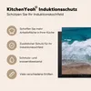 KitchenYeah© Herdabdeckplatte Strand - Meer - Wasser - Blau Produktbild-Vorschau 6