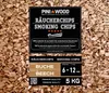 PINI 5 Kg Räucherchips Buche 6-12 mm Smoking Chips Produktbild-Vorschau 1