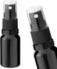 5x Glasflasche schwarz 10 ml mit schwarzem Zerstäuber Produktbild-Vorschau 2