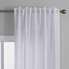 Vorhang Cationic mit Wellenband »Wien« HxB 245x300 cm Weiß Produktbild-Vorschau 5