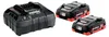 Metabo Kit de base 18V - 2x Batteries LiHD 4.0Ah + Chargeur Voir les images du produit 6