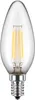 BLULAXA LED-Filament-Lampe, C35, EEK: F, E14, 4,5 W, 470 Produktbild-Vorschau 2