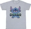 Disney - "Ohana" T-Shirt für Herren BI33446 (L) (Grau) Produktbild-Vorschau 1