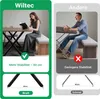 Nogi do stołu Wiltec zestaw 2 ze stali w profilu X 72x60cm Podgląd zdjęcia produktu 12