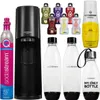 SodaStream Trinkwassersprudler Terra Schwarz Set Flaschen Produktbild-Vorschau 1