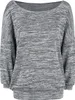 RED by EMP Damen grau-meliertes lockeres Langarmshirt - Produktbild-Vorschau 3
