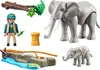 PLAYMOBIL 70324 Éléphants dans un enclos extérieur Voir les images du produit 6