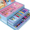 Detský box na farby Bluey - 7 farieb + zásuvka na kreatívnu Náhľad obrázku produktu 2