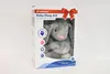 A product box for a baby sleep aid, featuring a plush toy sheep inside. Produktbild-Vorschau