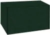 A dark green rectangular cover for a garden swing, shown from a slightly elevated angle against a white background. Náhľad obrázku produktu