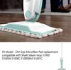 4-teilige Dampfwischer-Pads als Ersatz für Shark Steam Mop Produktbild-Vorschau 4