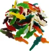 Fruchtgummi Krokodile mit weichem Schaumzuckerboden Halal Produktbild-Vorschau 1
