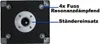 E-Lektron PW220 stereo DJ PA Party Lautsprecher Paar - Produktbild-Vorschau 4