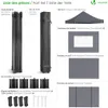 VOUNOT® Pavillon 3x3m, Wasserdichter Faltpavillon, Faltbar Produktbild-Vorschau 2