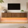 Mobile sospesa per TV Merax con illuminazione LED, pensile Anteprima dell’immagine prodotto 1