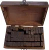 Kurtzy Stempel Set Holz & Gummi, Buchstaben Stempel Produktbild-Vorschau 16