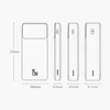 Diagram showing the dimensions of a power bank. Podgląd zdjęcia produktu