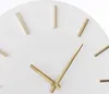 Mica Decorations Brixen Horloge murale - Ø36 cm - Blanc Voir les images du produit 2