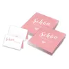 itenga 40x Servietten mit 48x Tischkarten Set - Schön dass Produktbild-Vorschau 1