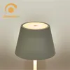 LED-Tischleuchte ROLF KERN „Club“ 25cm weiß Akku dimmbar Produktbild-Vorschau 3