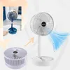 Tragbarer faltbarer Ventilator 3in1 kabelloser Stand- und Produktbild-Vorschau 2
