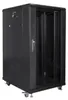 Lanberg FF01-6822-12B Armadio rack 22U Freestanding Nero Anteprima dell’immagine prodotto 1