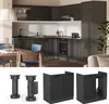 Spülenunterschrank Vicco R-Line Anthrazit Landhaus 80 cm Produktbild-Vorschau 3