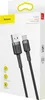 Baseus Ladekabel Nylonkabel USB/USB-C QC3.0 3A 1M schwarz Produktbild-Vorschau 5