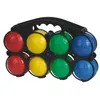 Boccia Boule Set 8 Kugeln, Tragekorb, Wurfspiel, Produktbild-Vorschau 7