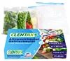CLENTAX Gefrierbeutel 5L mit Zipverschluss 6 Stk Produktbild-Vorschau 1