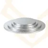 KAPAK 5er Tortenunterlage Silber 28 cm ,Stärke 12 mm dick, Produktbild-Vorschau 3