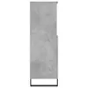 vidaXL Highboard Betongrau 60x36x110 cm Holzwerkstoff Produktbild-Vorschau 7