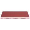 vidaXL Toile de store rouge bourgogne 6x3 m Voir les images du produit 3