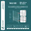 VOUNOT® Hühnerzaun & Hundezaun, 30m Mobiler Zaun,PE Produktbild-Vorschau 3