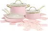 Paris Hilton Set de 10 ustensiles de cuisine Aluminium & Voir les images du produit 1