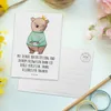 Mr. & Mrs. Panda Grußkarte Bester Trainer - Weiß - Produktbild-Vorschau 3